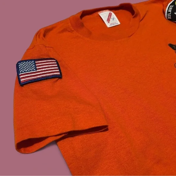 83’ Vintage Boy Scouts Short Sleeve Tee with Unique Patches - Picture 4 of 5